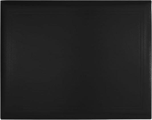 GraduationMall 8.5"x11" Smooth Padded Diploma Cover Certificate Holder Black,6-Packs