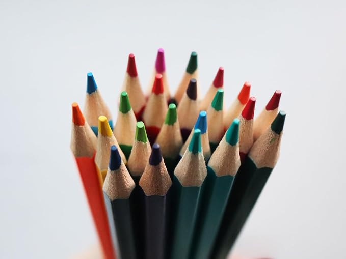 SKKSTATIONERY 288Pcs Colored Pencils, Coloring pencils Pre-sharpened, Back to school, 12 Colors, 12pcs/box, Total 288Pcs Color pencil set