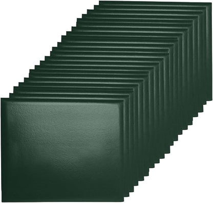 Diploma Cover 8.5” x11” Diploma Holder of Graduation Leatherette Padded Certificate（Tent Style),20-Pack