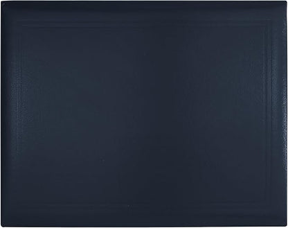 GraduationMall 8.5"x11" Smooth Padded Diploma Cover Certificate Holder Darkblue,2-Packs