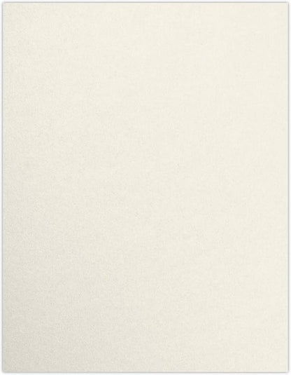 LUXPaper 8.5" x 11" Cardstock | Letter Size | Quartz Metallic | 105lb. Cover (192lb. Text) | 50 Qty