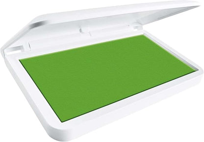 COLOP Make Series, Ink Stamp Pads, with Non-Toxic Premium Ink, Water-Based Acid-Free (Smooth Green, Make 1-1-15/16" x 3-1/2")