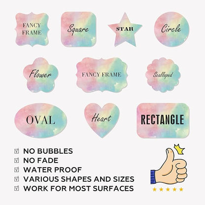 Custom Stickers Personalized Labels - Customized Stickers with Any Design Image Logo Text,Custom Stickers for Business Logo,Custom Thank You Label Stickers,100 Labels (Circle,6"x6")