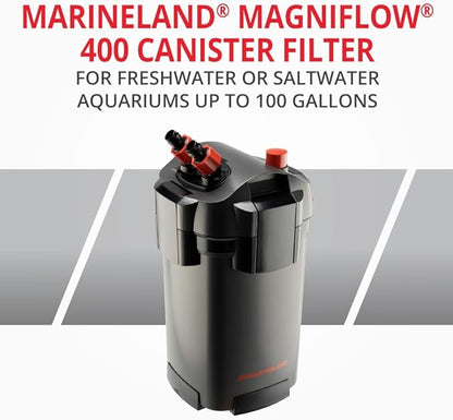 Marineland Magniflow Canister Filter For aquariums, Easy Maintenance,Black