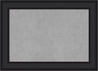 Amanti Art Black Framed Magnetic Board 21x29 Medium Vision Board for use with Magnets, 100% Metal Sheet to Display Items as Office Decor or for Home Organization in mudroom, Kitchen or Kids Room