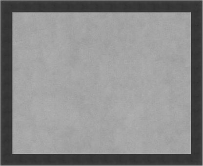 Amanti Art Black Framed Magnetic Board 18x22 Small Vision Board for use with Magnets, 100% Metal Sheet to Display Items as Office Decor or for Home Organization in mudroom, Kitchen or Kids Room