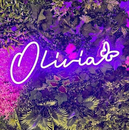 Lorxi Custom Neon Signs, Light up Signs For Wall Decor, Neon Sign Personalized For Bedroom,Wedding, Birthday, Party , Customized Led Light Sign For Gifts Bar Game Business Logo, Led Name Sign Neon Light