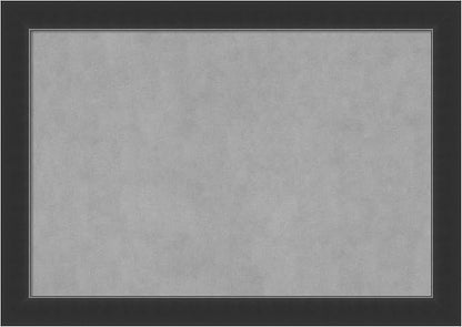 Amanti Art Black Framed Magnetic Board 29x41 Large Vision Board for use with Magnets, 100% Metal Sheet to Display Items as Office Decor or for Home Organization in mudroom, Kitchen or Kids Room
