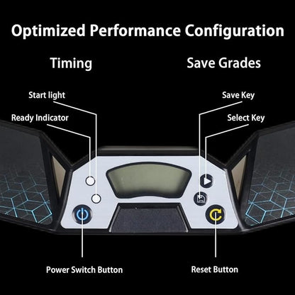 Timer for Professional Athletics, Touch Control Timers with Display, Timer for Cube Race Stack Competition a Great Gift for Boys and Girls (black5)
