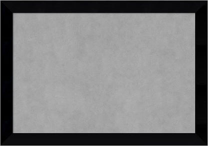Amanti Art Black Framed Magnetic Board 19x27 Medium Vision Board for use with Magnets, 100% Metal Sheet to Display Items as Office Decor or for Home Organization in mudroom, Kitchen or Kids Room