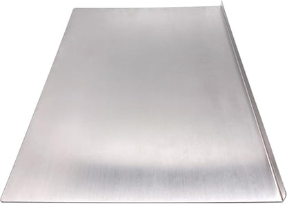 BILLAMB Stainless Steel Cutting Boards for The Kitchen, Suitable for Meat, Fruits, Vegetables, Bread, and Baking Large-sized Cutting Boards (50 x 40cm/19.7 x 15.7 in)