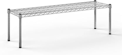 Regal Altair 14" Deep x 48" Wide x 14" Height Wire Shelving Kit | 1-Tier | NSF Commercial Storage Rack Unit