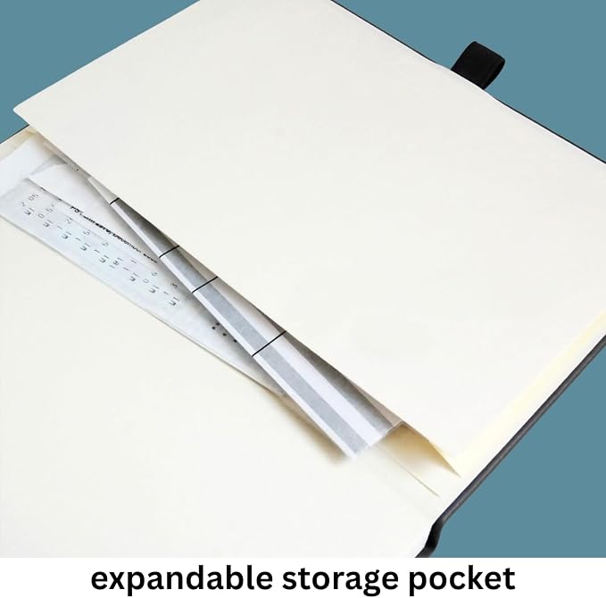 RICCO BELLO Lined Journal Notebook, Horse, Faux Leather Hardcover | With Pen Holder, College Ruled, 96 Sheets / 192 Pages, 5.7 x 8.4 Inches
