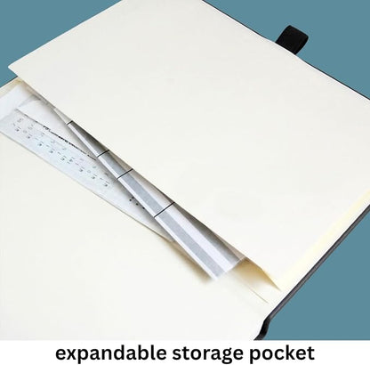 RICCO BELLO Lined Journal Notebook, Horse, Faux Leather Hardcover | With Pen Holder, College Ruled, 96 Sheets / 192 Pages, 5.7 x 8.4 Inches
