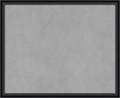 Amanti Art Black Framed Magnetic Board 17x21 Small Vision Board for use with Magnets, 100% Metal Sheet to Display Items as Office Decor or for Home Organization in mudroom, Kitchen or Kids Room