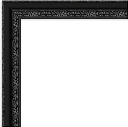 Amanti Art Black Framed Magnetic Board 16x16 X-Small Vision Board for use with Magnets, 100% Metal Sheet to Display Items as Office Decor or for Home Organization in mudroom, Kitchen or Kids Room
