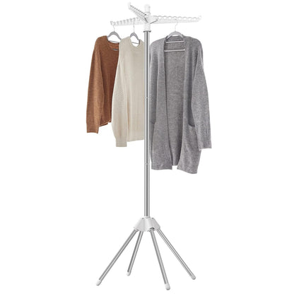 Clothes Drying Rack, 61.6-Inch Drying Rack, 3 Rotatable Arms