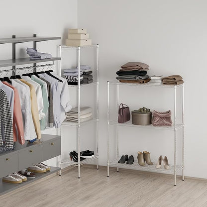 Regal Altair 14" Deep x 42" Wide x 54" Height Wire Shelving Kit | 3-Tier | NSF Commercial Storage Rack Unit