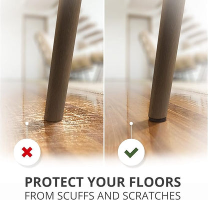 Felt Furniture Pads X-PROTECTOR 181 PCS Premium Furniture Pads - Felt Pads Furniture Feet Best Wood Floor Protectors - Protect Your Hardwood & Laminate Flooring!