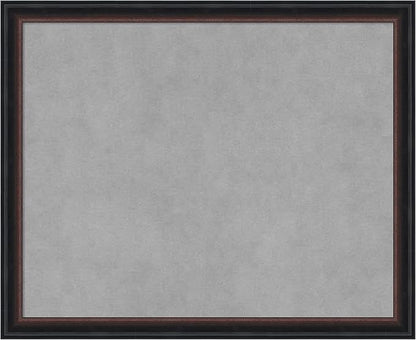 Amanti Art Black Framed Magnetic Board 18x22 Small Vision Board for use with Magnets, 100% Metal Sheet to Display Items as Office Decor or for Home Organization in mudroom, Kitchen or Kids Room