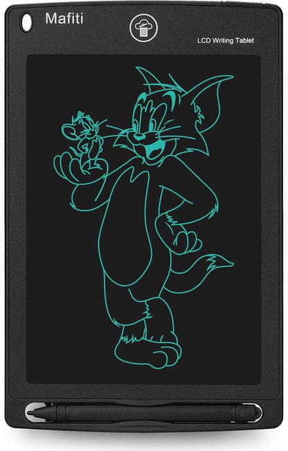 Mafiti LCD Writing Tablet 8.5 Inch Electronic Writing Drawing Pad Portable Doodle Board Gifts for Kids Office Memo Home Whiteboard Black