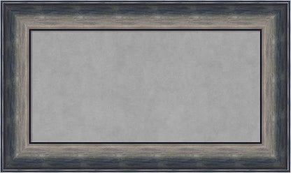 Amanti Art Silver Framed Magnetic Board 18x30 Small Vision Board for use with Magnets, 100% Metal Sheet to Display Items as Office Decor or for Home Organization in mudroom, Kitchen or Kids Room