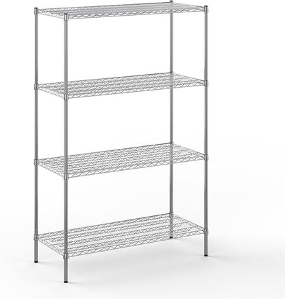 Regal Altair 21" Deep x 48" Wide x 74" Height Wire Shelving Kit | 4-Tier | NSF Commercial Storage Rack Unit