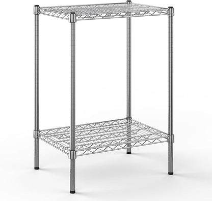 Regal Altair 18" Deep x 24" Wide x 34" Height Wire Shelving Kit | 2-Tier | NSF Commercial Storage Rack Unit