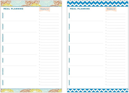 Meal Planning Pad 6"x9", 80 Sheets Per Pad