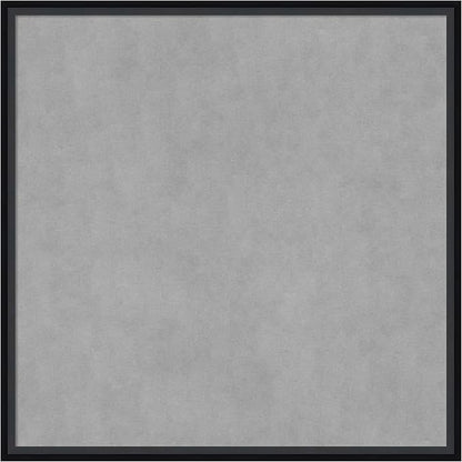 Amanti Art Black Framed Magnetic Board 25x25 Medium Vision Board for use with Magnets, 100% Metal Sheet to Display Items as Office Decor or for Home Organization in mudroom, Kitchen or Kids Room