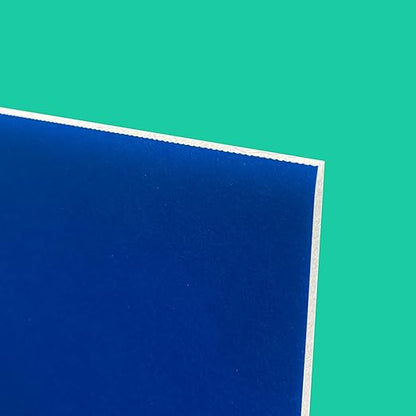 Flipside Products 36” x 48” Foam Project Boards for Presentations, Science Fair, School Projects, Event Displays and Trifold Picture Board - Assorted Colors (Yellow, Green, Blue, Red, Black) - 24 Pk