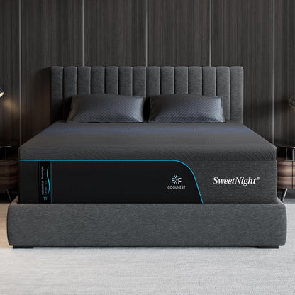 CoolNest Ultra 16 Inch King Size Memory Foam Mattress,Fresh Wake