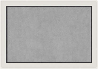 Amanti Art Silver Framed Magnetic Board 30x42 Large Vision Board for use with Magnets, 100% Metal Sheet to Display Items as Office Decor or for Home Organization in mudroom, Kitchen or Kids Room