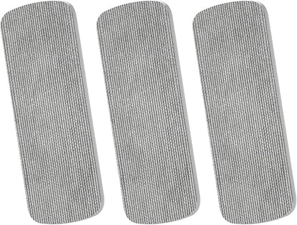 CLICK CLEAN 3-Pack Replaceable Felt Pads, Magnetic Whiteboard Eraser Felt Pads, Designed for Click Clean Replaceable Dry Erase Board Eraser, Intended for Classroom, Home and Office Use