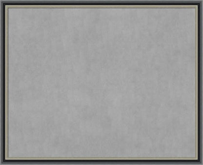 Amanti Art Black Framed Magnetic Board 35x43 X-Large Vision Board for use with Magnets, 100% Metal Sheet to Display Items as Office Decor or for Home Organization in mudroom, Kitchen or Kids Room