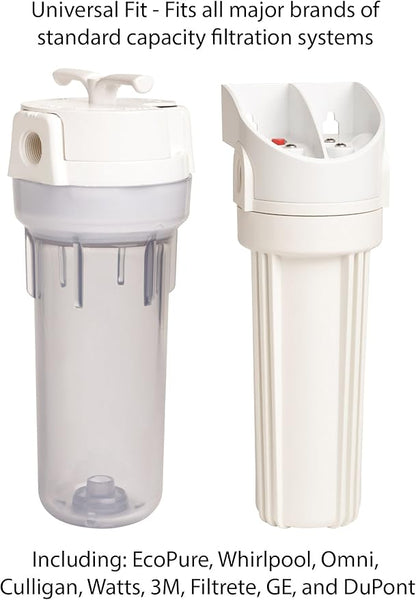 EcoPure EPW2B Whole House Replacement Filter, 2 Count (Pack of 4), White