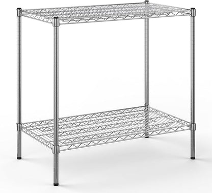 Regal Altair 21" Deep x 36" Wide x 34" Height Wire Shelving Kit | 2-Tier | NSF Commercial Storage Rack Unit