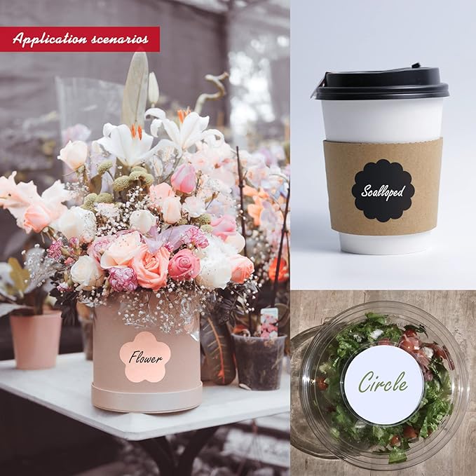 AHEADGOODS Custom Stickers - Personalized Labels, Customized Stickers with Any Design Image Logo Text, 100 Rectangle 5"x3" Labels
