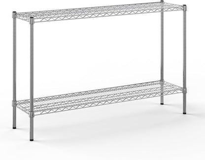 Regal Altair 14" Deep x 54" Wide x 34" Height Wire Shelving Kit | 2-Tier | NSF Commercial Storage Rack Unit