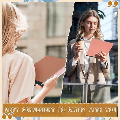 Fuutreo 8 Pcs 8.5'' x 11'' Colored Legal Pad Writing Pads Narrow Ruled 50 Sheets Per Notepad Perforated Writing Notepad Office Supplies for College Office Business (Advanced Grey)
