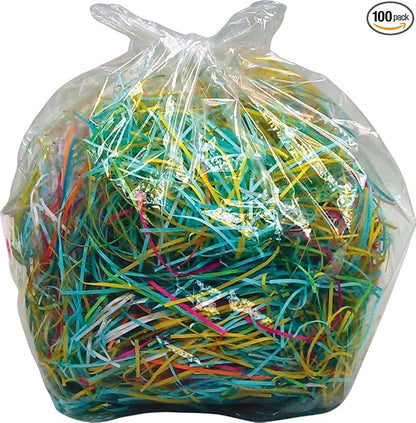 Dahle 20724 Shred Bags w/Gusseted Sides For Maximum Capacity, For Dahle 11-19 Gal Bin Shredders (Pack of 100)