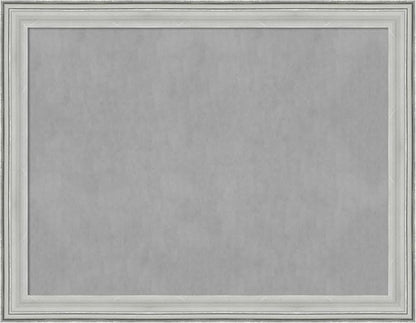 Amanti Art Silver Framed Magnetic Board 21x27 Medium Vision Board for use with Magnets, 100% Metal Sheet to Display Items as Office Decor or for Home Organization in mudroom, Kitchen or Kids Room