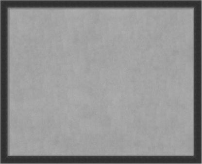Amanti Art Black Framed Magnetic Board 35x43 X-Large Vision Board for use with Magnets, 100% Metal Sheet to Display Items as Office Decor or for Home Organization in mudroom, Kitchen or Kids Room