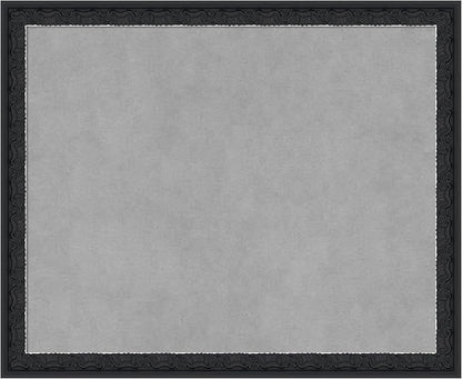 Amanti Art Black Framed Magnetic Board 18x22 Small Vision Board for use with Magnets, 100% Metal Sheet to Display Items as Office Decor or for Home Organization in mudroom, Kitchen or Kids Room