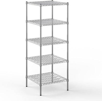 Regal Altair 24" Deep x 24" Wide x 64" Height Wire Shelving Kit | 5-Tier | NSF Commercial Storage Rack Unit