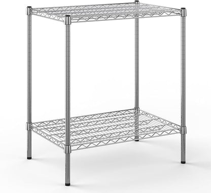 Regal Altair 21" Deep x 30" Wide x 34" Height Wire Shelving Kit | 2-Tier | NSF Commercial Storage Rack Unit