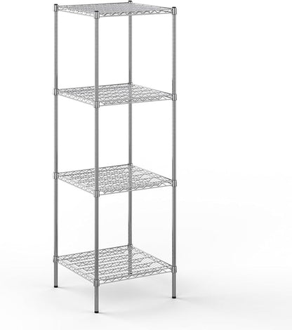 Regal Altair 24" Deep x 24" Wide x 74" Height Wire Shelving Kit | 4-Tier | NSF Commercial Storage Rack Unit