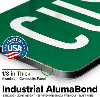 Custom Street Sign, Road - Address Sign, 8 Colors, Reflective Option, Mounting Options, 8x32 Inch, Thick Rust-Free AlumaBond, USA Made by My Sign Center, (Classic)…