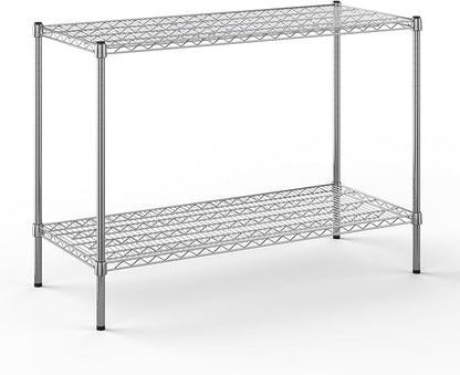 Regal Altair 21" Deep x 48" Wide x 34" Height Wire Shelving Kit | 2-Tier | NSF Commercial Storage Rack Unit