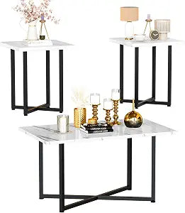 Coffee Table Set Of 3, Coffee Table And End Table Sets For Living Room